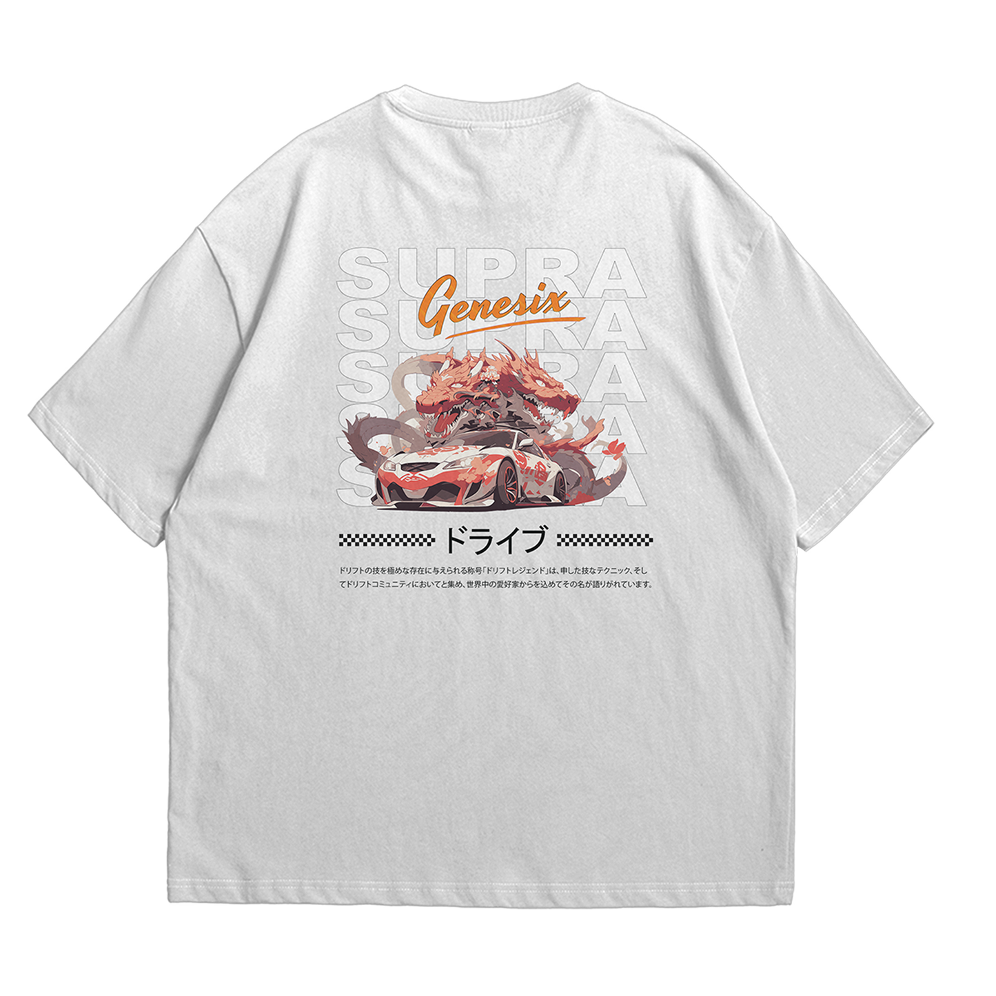 GENESIX "Supra Drive" Tee White